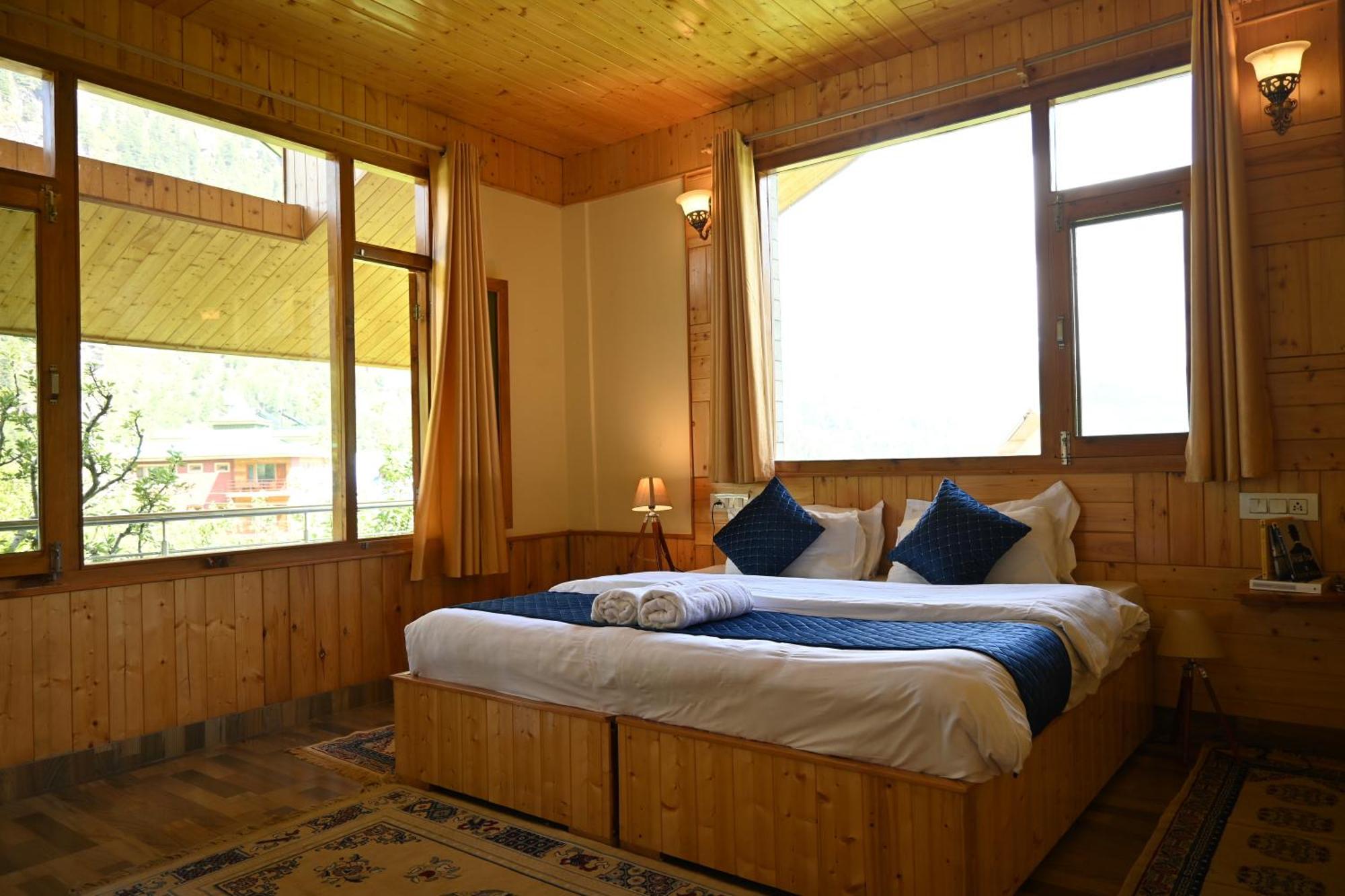 Cascade Mountain Retreat Manali Acomodação com café da manhã Exterior foto