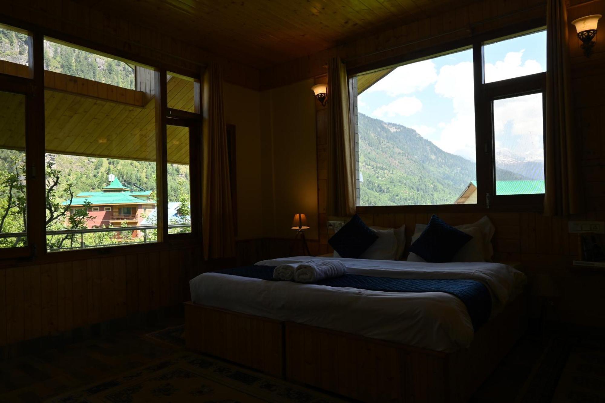 Cascade Mountain Retreat Manali Acomodação com café da manhã Exterior foto