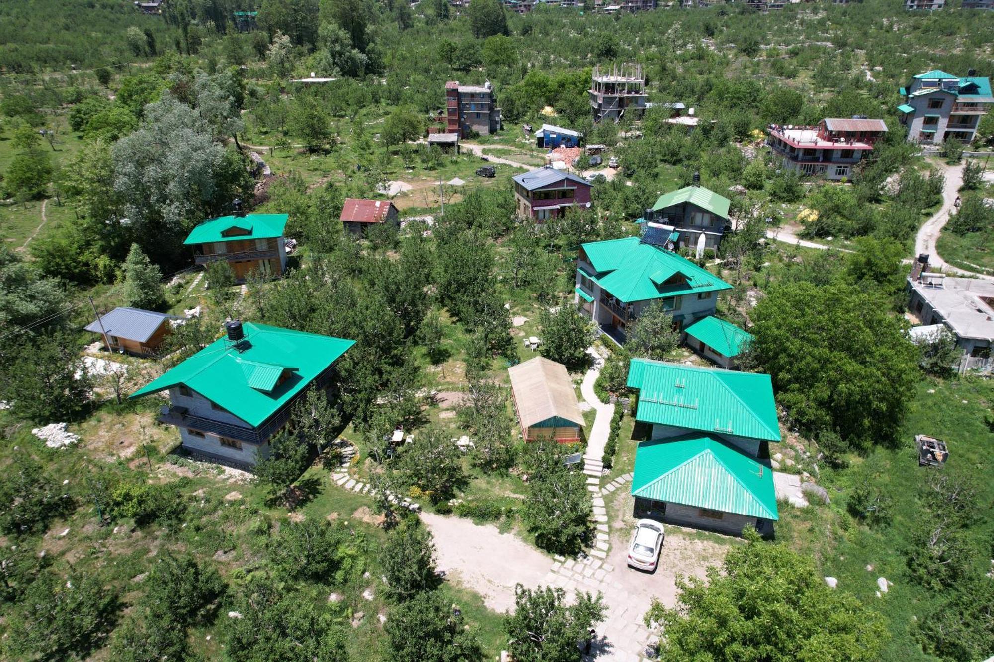 Cascade Mountain Retreat Manali Acomodação com café da manhã Exterior foto