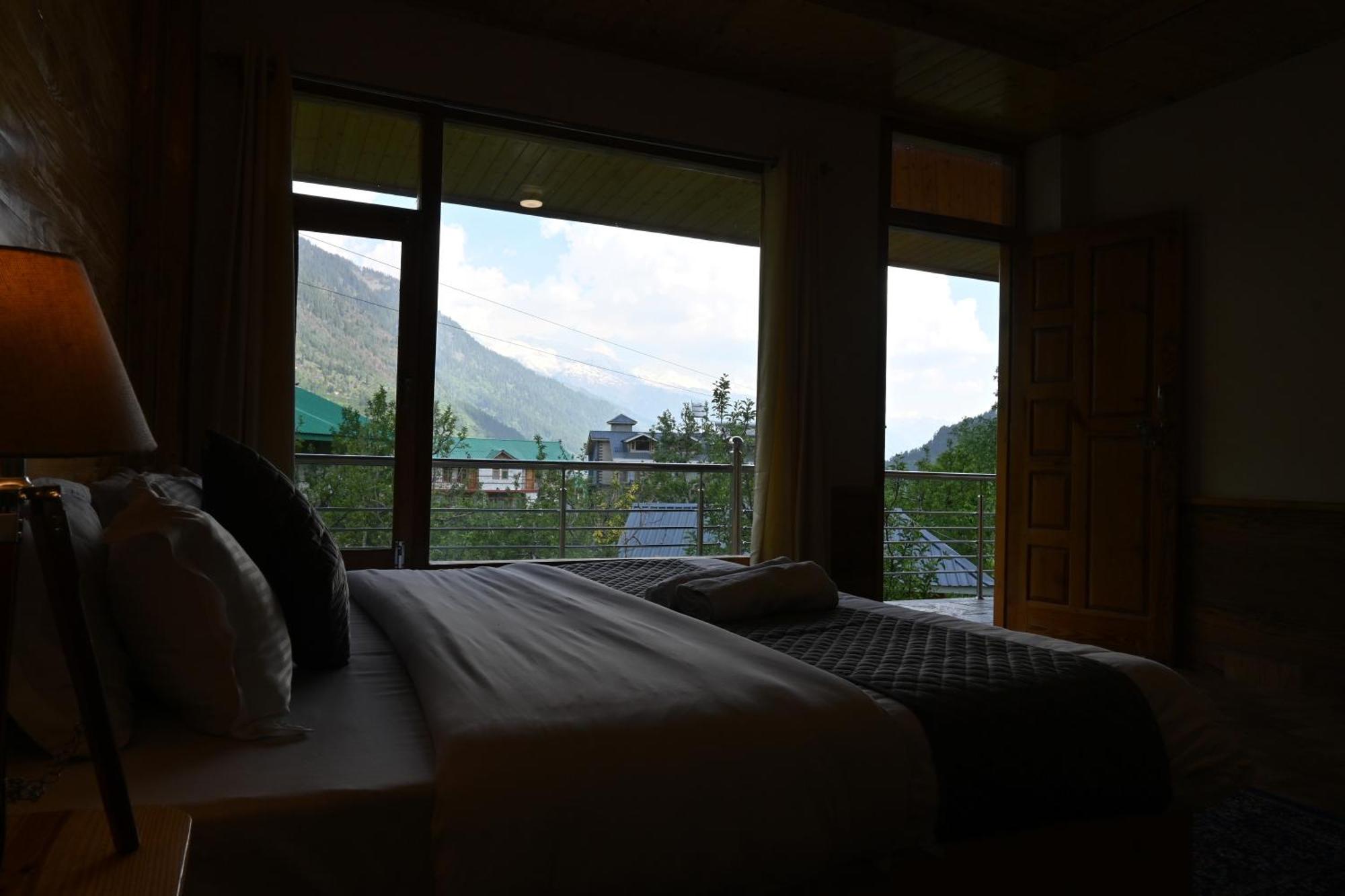 Cascade Mountain Retreat Manali Acomodação com café da manhã Exterior foto